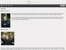 Tablet Screenshot of jesssantucci.com